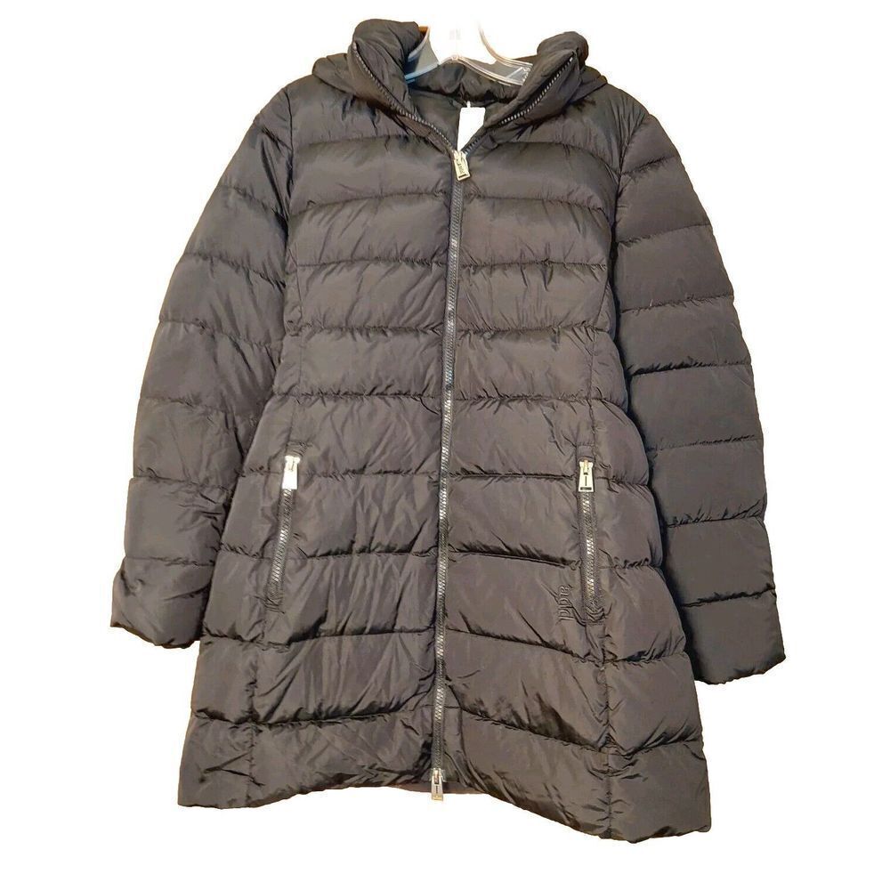 NEW! ADD  (Italian) Wmns Canadian Duck Down Puffer Jacket Black US Size 4 $519